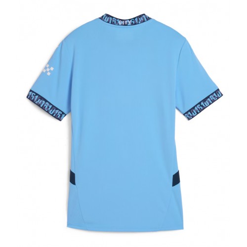 Manchester City Replica Home Stadium Shirt for Women 2025-26 Short Sleeve Manchester City Replica Home Stadium Shirt for Women 2025-26 Short Sleeve